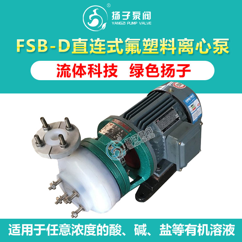 <b>FSB-D型直联式氟塑料离心泵</b>