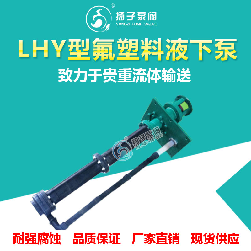 LHY型氟塑料液下泵化工液下泵